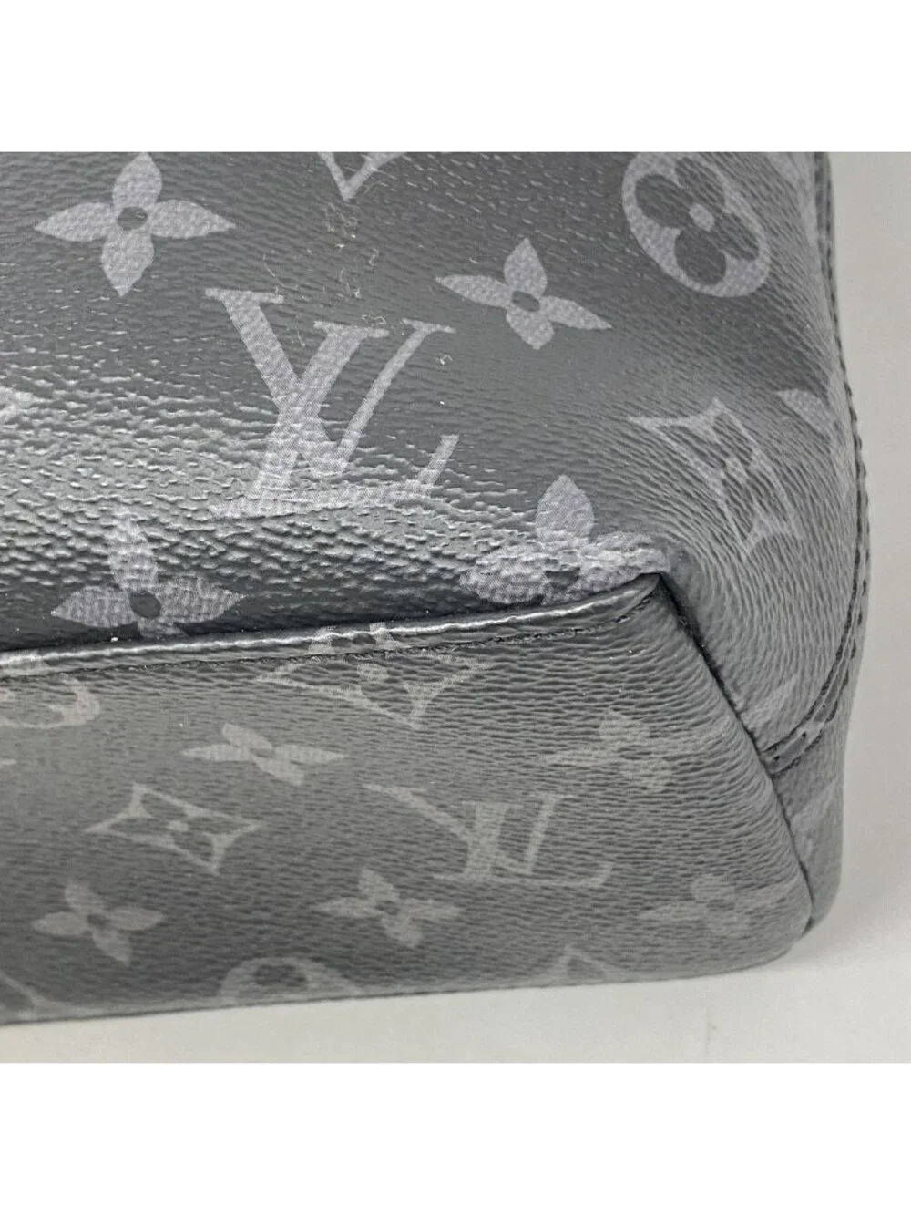 Louis Vuitton Business Bag Monogram Eclipse Explorer Black 2-Way
